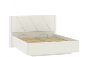 Кровать 1600 Саммит НМ 040.71 к/з Marika 124 white в Советском - sovetskij.mebel-tymen.ru | фото