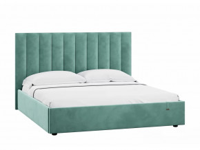 Кровать 1800 Ингрид 312 Велюр Ультра Минт в Советском - sovetskij.mebel-tymen.ru | фото