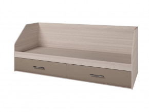 Кровать 800 2 ящика Ненси ясень-капучино в Советском - sovetskij.mebel-tymen.ru | фото