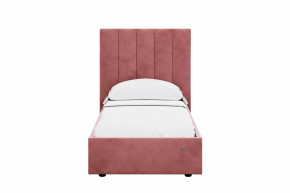 Кровать 900 Ингрид 312 Велюр Ультра коралл в Советском - sovetskij.mebel-tymen.ru | фото