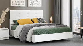 Кровать «Бетта» Тип 3 Белый снег, Белый в Советском - sovetskij.mebel-tymen.ru | фото