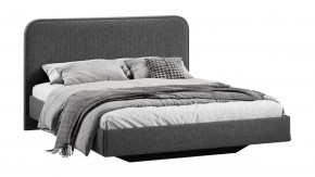 Кровать без ПМ «Тиффани» Тип 1 (без подъемного механизма) Микровелюр Jercy Graphite в Советском - sovetskij.mebel-tymen.ru | фото