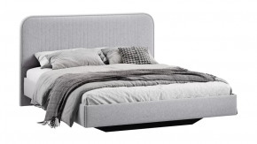 Кровать без ПМ «Тиффани» Тип 1 (без подъемного механизма) Микровелюр Jercy Silver в Советском - sovetskij.mebel-tymen.ru | фото