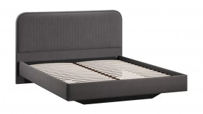 Кровать без ПМ «Тиффани» Тип 1 (без подъемного механизма) Велюр Графит в Советском - sovetskij.mebel-tymen.ru | фото