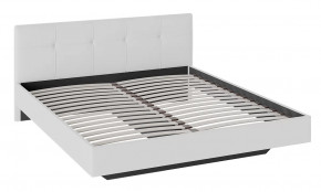 Кровать без ПМ «Элис» Тип 1 (без подъемного механизма) Исп.2 Белая в Советском - sovetskij.mebel-tymen.ru | фото