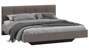 Кровать без ПМ «Элис» Тип 1 (без подъемного механизма) Исп.2 Велюр Мокко в Советском - sovetskij.mebel-tymen.ru | фото