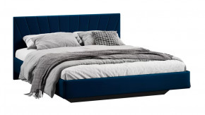 Кровать без ПМ «Эвори» Тип 1 (без подъемного механизма) Велюр Confetti Blue в Советском - sovetskij.mebel-tymen.ru | фото