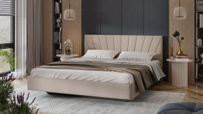 Кровать без ПМ «Эвори» Тип 1 (без подъемного механизма) Велюр Confetti Cream в Советском - sovetskij.mebel-tymen.ru | фото