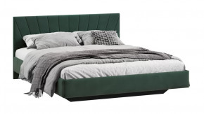 Кровать без ПМ «Эвори» Тип 1 (без подъемного механизма) Велюр Confetti Deep forest в Советском - sovetskij.mebel-tymen.ru | фото