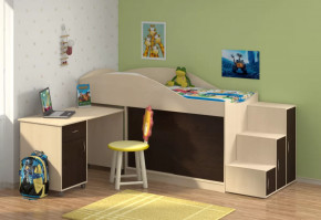 Кровать-чердак Дюймовочка-3 в Советском - sovetskij.mebel-tymen.ru | фото