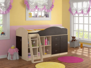 Кровать-чердак Дюймовочка-5.4 в Советском - sovetskij.mebel-tymen.ru | фото