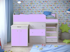 Кровать-чердак Малыш малый корпус Винтерберг, Дуб молочный Ярофф в Советском - sovetskij.mebel-tymen.ru | фото