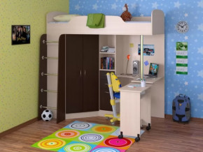 Кровать-чердак Теремок-1 в Советском - sovetskij.mebel-tymen.ru | фото