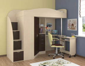 Кровать-чердак Теремок-1 Гранд в Советском - sovetskij.mebel-tymen.ru | фото