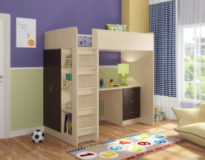 Кровать-чердак Теремок-3 в Советском - sovetskij.mebel-tymen.ru | фото