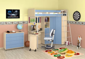 Кровать-чердак Теремок-М85 в Советском - sovetskij.mebel-tymen.ru | фото