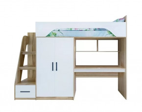 Кровать-чердак Тея Ясень Ярофф в Советском - sovetskij.mebel-tymen.ru | фото