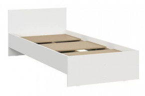 Кровать  Денвер 0,9х2,0 SAFE Белый в Советском - sovetskij.mebel-tymen.ru | фото