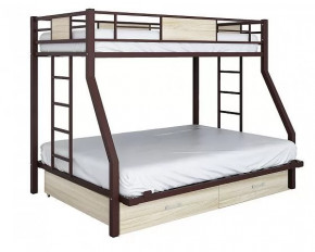 Кровать двухъярусная Гранада-ЯЯ 140 с ящиками в Советском - sovetskij.mebel-tymen.ru | фото