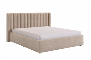 Кровать (каркас) Ева 160х200 см капучино (велюр) в Советском - sovetskij.mebel-tymen.ru | фото