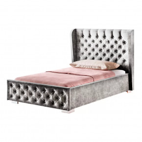 Кровать Франческа 1,2м под подъемный механизм Графит в Советском - sovetskij.mebel-tymen.ru | фото