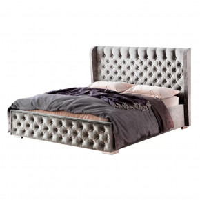 Кровать Франческа 1,4м под подъемный механизм Графит в Советском - sovetskij.mebel-tymen.ru | фото