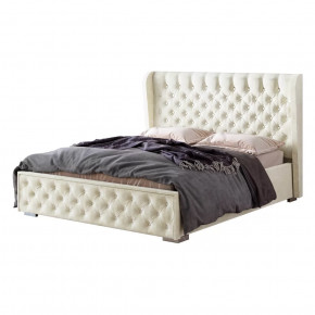 Кровать Франческа 1,4м под подъемный механизм Крем в Советском - sovetskij.mebel-tymen.ru | фото