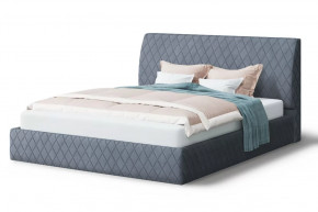 Кровать Хилтон, 2000*1400 мм, серый в Советском - sovetskij.mebel-tymen.ru | фото