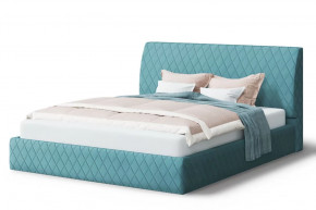 Кровать Хилтон, 2000*1600 мм, бирюзовый в Советском - sovetskij.mebel-tymen.ru | фото