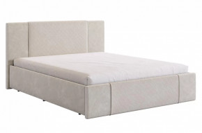 Кровать (каркас) Хлоя 160х200 см крем (велюр) в Советском - sovetskij.mebel-tymen.ru | фото