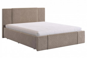Кровать (каркас) Хлоя 160х200 см латте (велюр) в Советском - sovetskij.mebel-tymen.ru | фото