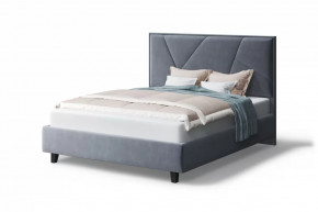 Кровать Ингрид, 1600*2000 мм, на опорах, серый в Советском - sovetskij.mebel-tymen.ru | фото