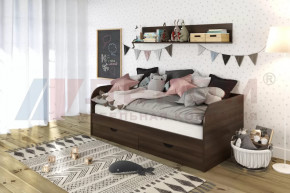 Кровать КР-117 (0,9х1,9) с основанием Лером в Советском - sovetskij.mebel-tymen.ru | фото