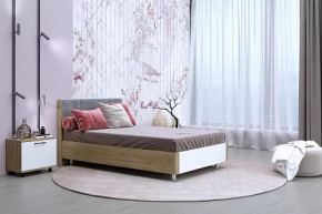 Кровать КР-5011 (1,2х2,0) с основанием Грейс в Советском - sovetskij.mebel-tymen.ru | фото