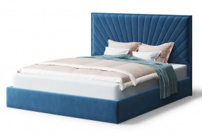 Кровать Леона, 2000*1200 мм, синий в Советском - sovetskij.mebel-tymen.ru | фото