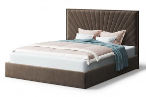 Кровать Леона, 2000*1600 мм, коричневый в Советском - sovetskij.mebel-tymen.ru | фото