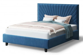 Кровать Леона, 2000*1600 мм, синий в Советском - sovetskij.mebel-tymen.ru | фото