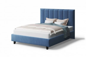 Кровать Лина, 1400*2000 мм, на опорах, синий в Советском - sovetskij.mebel-tymen.ru | фото