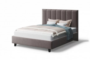 Кровать Лина, 1600*2000 мм, на опорах, кофе в Советском - sovetskij.mebel-tymen.ru | фото