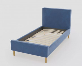 Кровать Линси 900 Синий в Советском - sovetskij.mebel-tymen.ru | фото