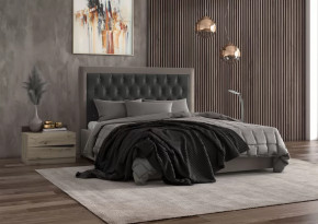 Кровать Мартина с пуговицами 1600 в Советском - sovetskij.mebel-tymen.ru | фото