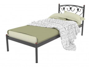 Кровать металлическая Ева черная в Советском - sovetskij.mebel-tymen.ru | фото