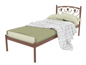 Кровать металлическая Ева коричневая в Советском - sovetskij.mebel-tymen.ru | фото