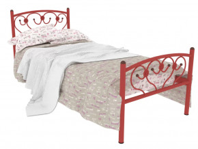 Кровать металлическая Ева Plus красная в Советском - sovetskij.mebel-tymen.ru | фото