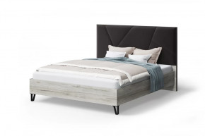 Кровать Мила с мягким изголовьем, 1400*2000 мм, кофе в Советском - sovetskij.mebel-tymen.ru | фото