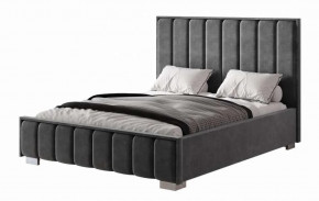 Кровать Мирабель 1,2м под подъемный механизм Графит темный в Советском - sovetskij.mebel-tymen.ru | фото