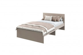 Кровать "МОНА" 2000*1200мм, (без матраса), ЛДСП кашемир (ламели) в Советском - sovetskij.mebel-tymen.ru | фото