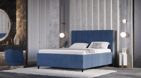 Кровать Оливия 1600 Синий в Советском - sovetskij.mebel-tymen.ru | фото