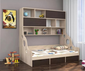 Кровать с антресолью Дельта-21.02 в Советском - sovetskij.mebel-tymen.ru | фото