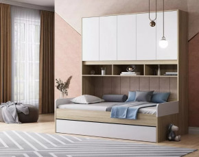 Кровать с антресолью Дельта Нэкст 21.05 в Советском - sovetskij.mebel-tymen.ru | фото